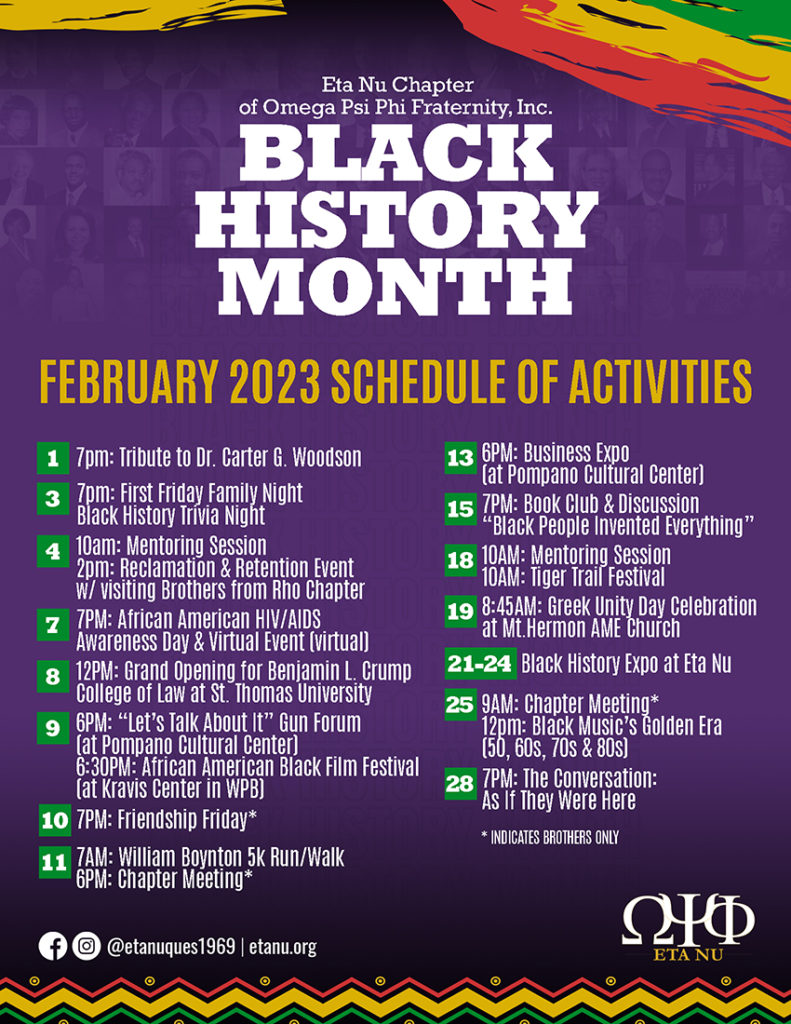 Celebrate Black History Month with Eta Nu