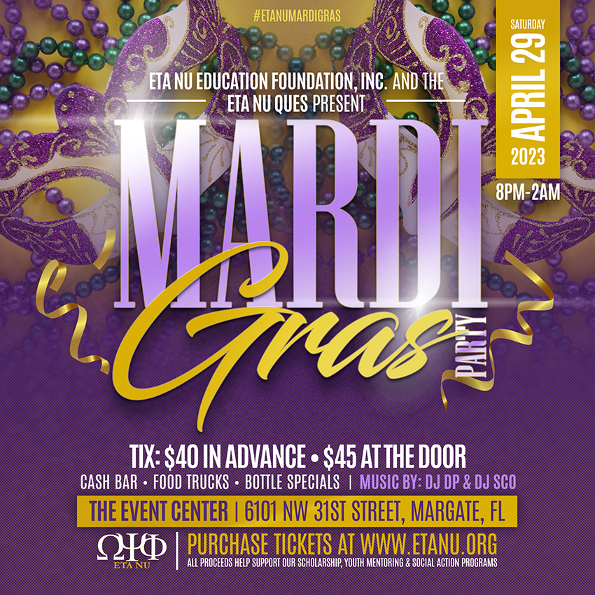 Eta Nu Mardi Gras 2023